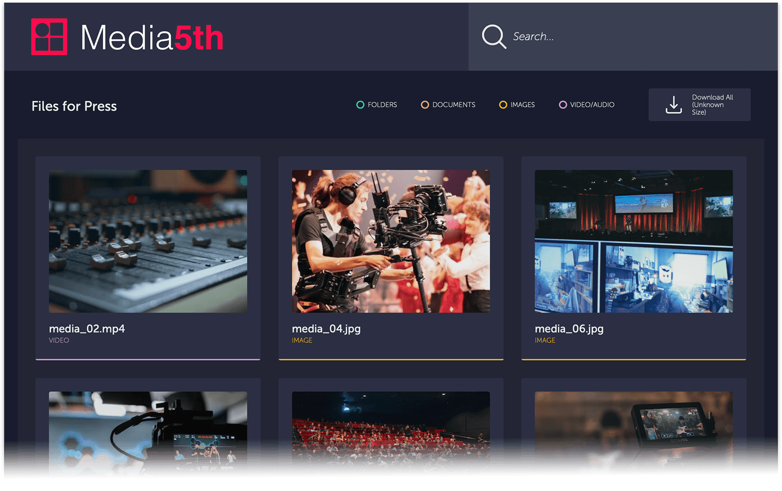 Publishing digital assets from Third Light