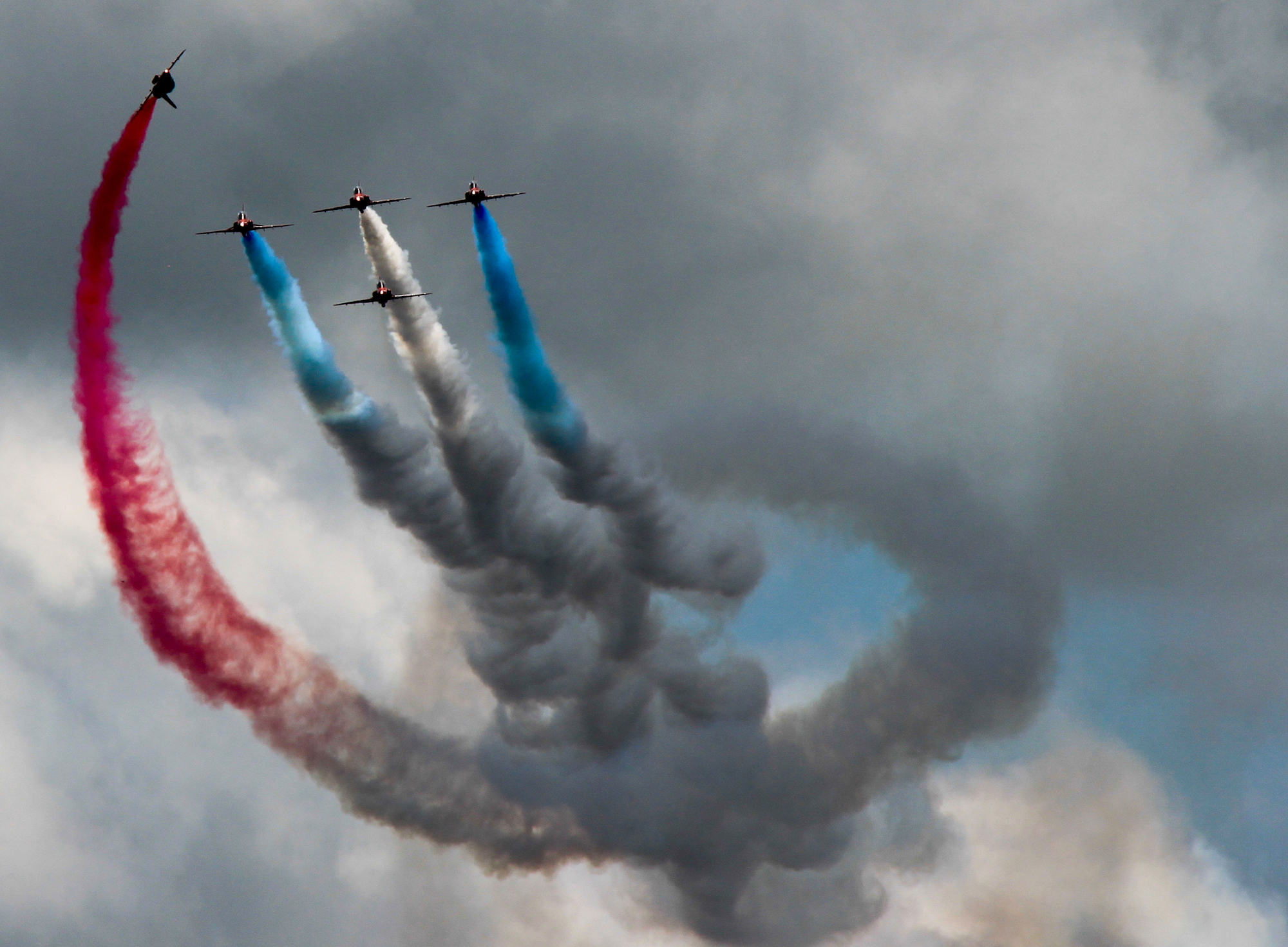 Aerial display at Goodwood Festival of Speed