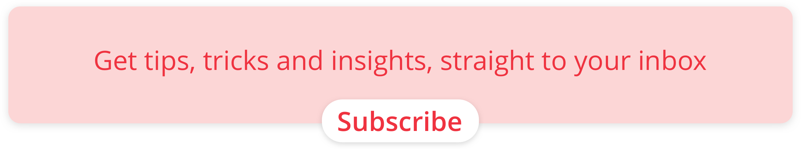 Link image to subcription landing page