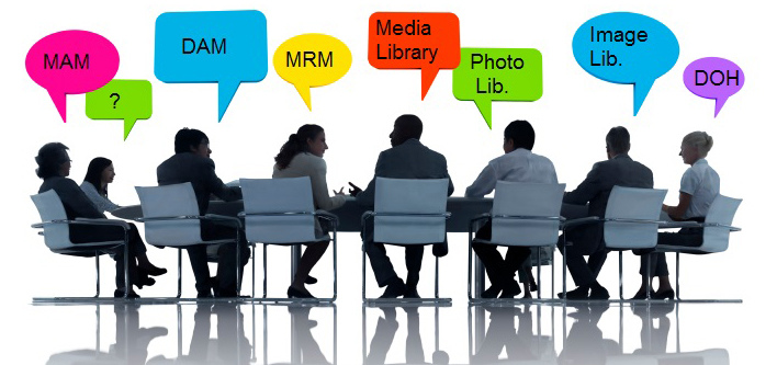 DAM, MAM, MRM, library server...