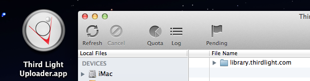 Third Light MacOS X Uploader