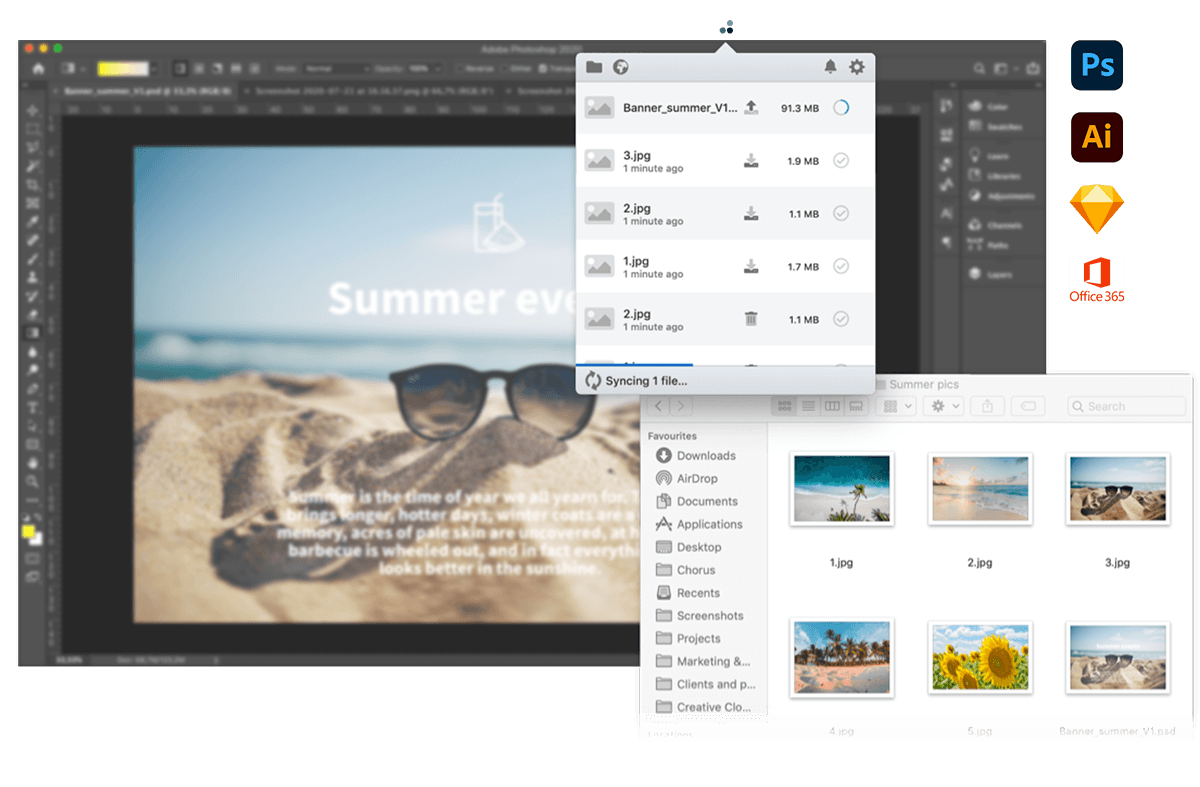 Project Sync in action
