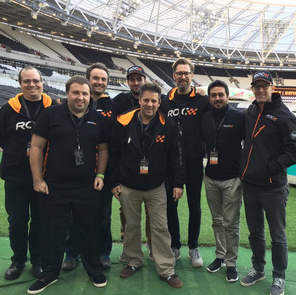 Third Light and Sagittarius team photo, Race Of Champions
