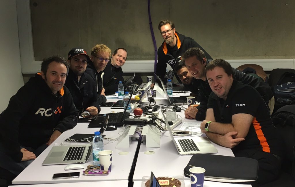 Third Light and Sagittarius team photo, Race Of Champions