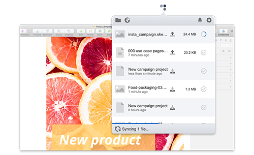 Keep your content in sync between your desktop and the cloud