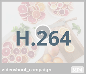Upload H.264 video files
