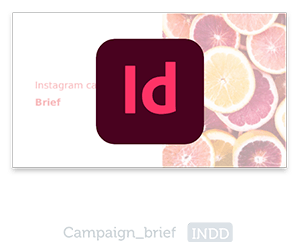 InDesign files