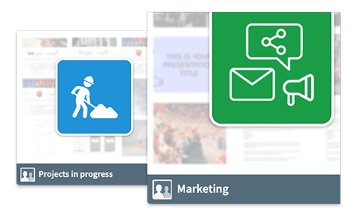Central workspace for digtial marketing projects