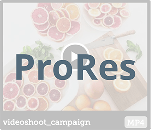 Upload ProRes files